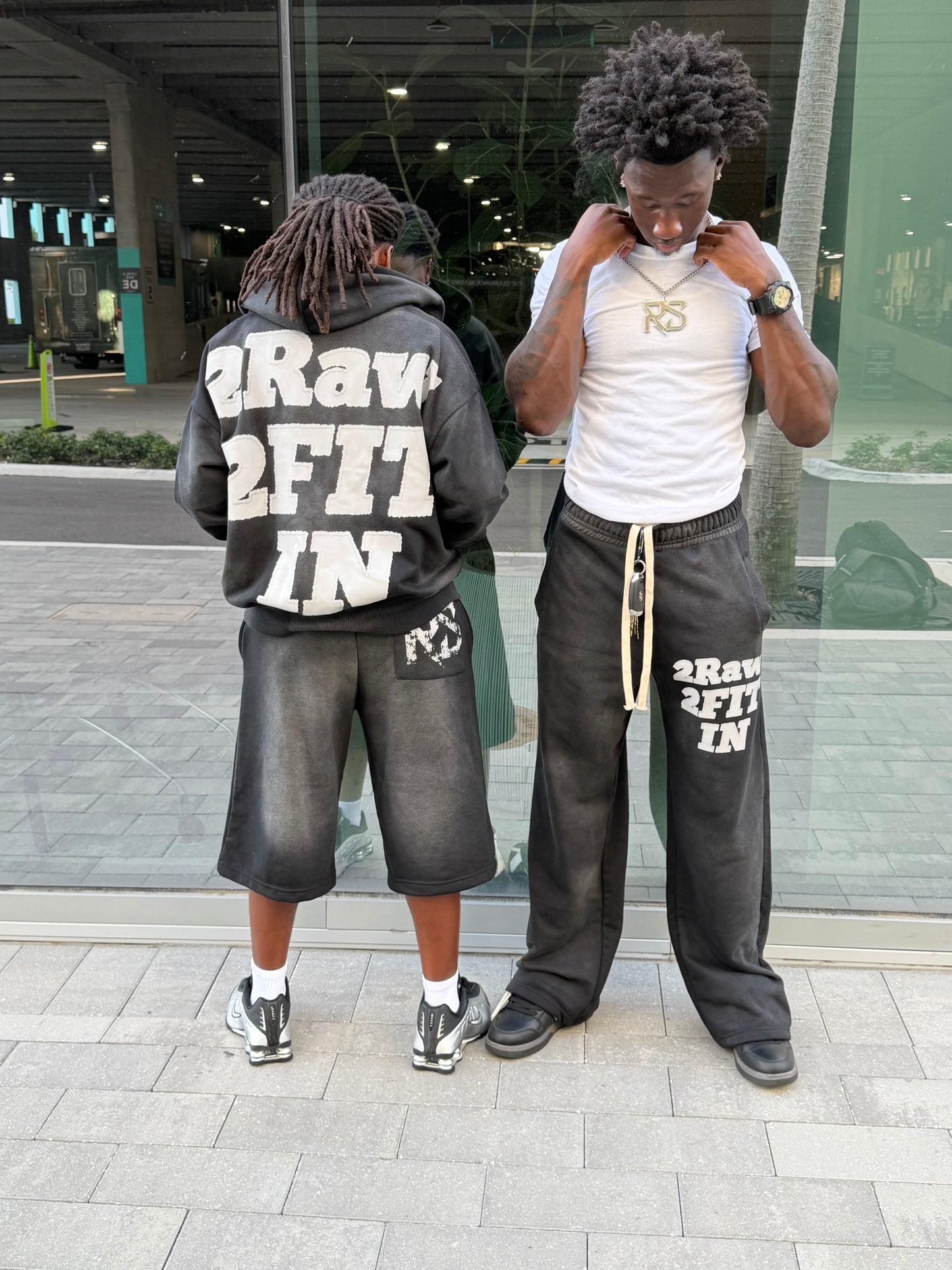 2Raw2Fit In 3/4 shorts