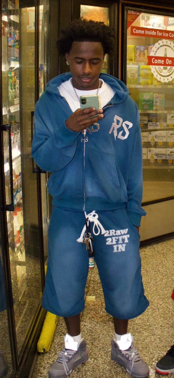 Blue 2Raw 2Fit in 3/4