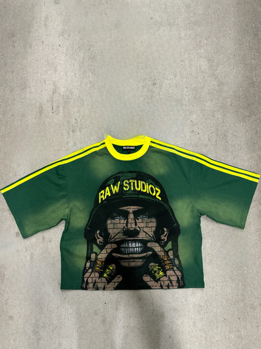 Raw troopers tee green